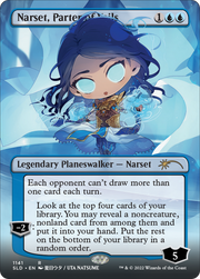 Narset, Parter of Veils (SLD-1141) - Secret Lair Drop (Borderless) Foil