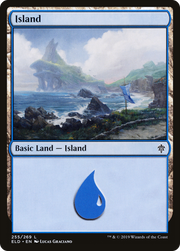 Island (ELD-255) - Throne of Eldraine Foil
