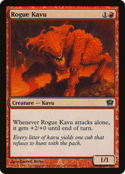 Rogue Kavu (9ED-213★) - Ninth Edition Foil