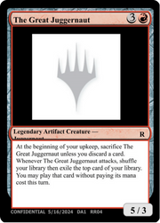 The Great Juggernaut (UNK-RR04B) - Unknown Event