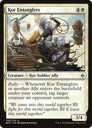 Kor Entanglers (BFZ-036) - Battle for Zendikar