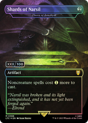 Thorn of Amethyst (LTC-386Z) - Tales of Middle-earth Commander / Shards of Narsil (Borderless) Foil