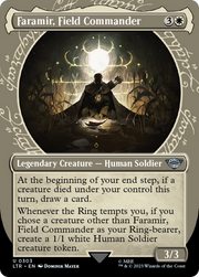 Faramir, Field Commander (LTR-303) - The Lord of the Rings: Tales of Middle-earth: (Showcase) (Borderless) Foil