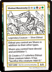 Slivdrazi Monstrosity (CMB1-102) - Mystery Booster Playtest Cards 2021