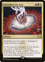 Incandescent Aria (PPSNC-192) - Streets of New Capenna Promos
