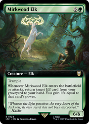 Mirkwood Elk (LTC-124) - Tales of Middle-earth Commander: (Extended Art) Foil