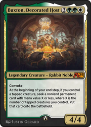 Buxton, Decorated Host (YBLB-021) - Alchemy: Bloomburrow