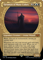 Saruman of Many Colors (LTR-328) - The Lord of the Rings: Tales of Middle-earth: (Showcase) (Borderless)