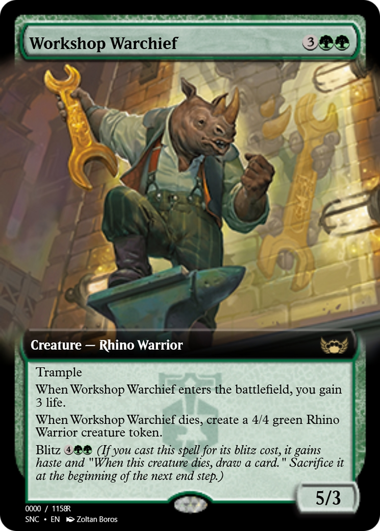 Workshop Warchief (PRM-99715) - Magic Online Promos