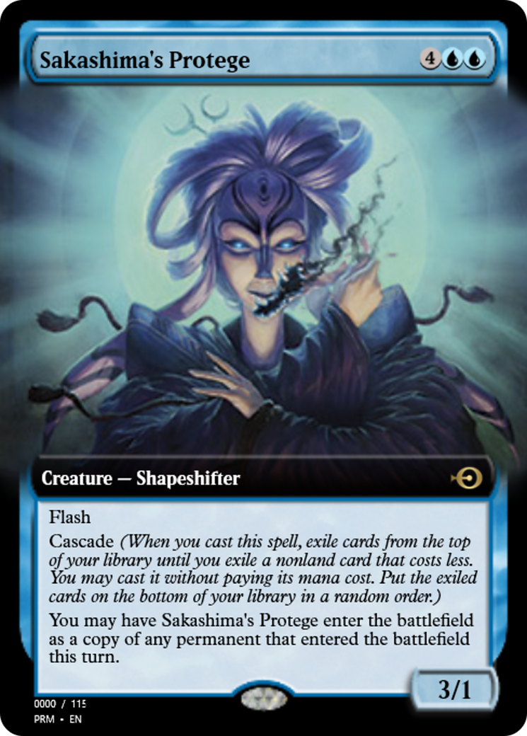 Sakashima's Protege (PRM-86038) - Magic Online Promos