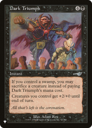 Dark Triumph (LIST-NEM-55) - The List