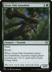 Great Oak Guardian (SCD-186) - Starter Commander Decks