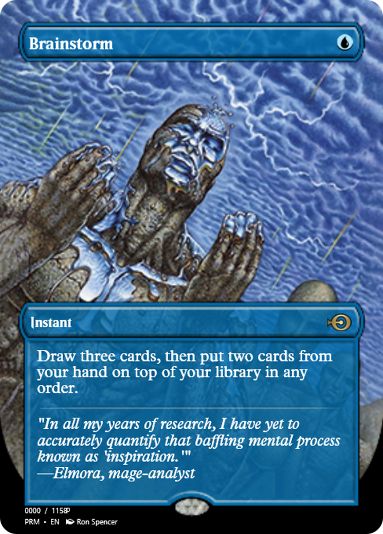 Brainstorm (PRM-82834) - Magic Online Promos
