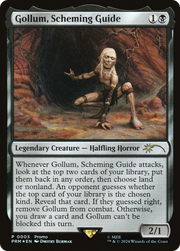 Gollum, Scheming Guide (UMP-003) - Tales of Middle-earth Deluxe Commander Kit Foil