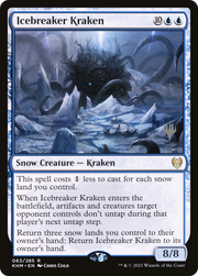 Icebreaker Kraken (PPKHM-63P) - Kaldheim Promos: (snow) Foil