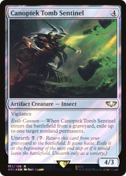 Canoptek Tomb Sentinel (40K-152) - Warhammer 40,000 Commander Foil