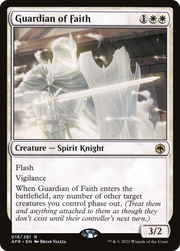 Guardian of Faith (PPAFR-18P) - Adventures in the Forgotten Realms Promos Foil
