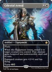 Celestial Armor (Borderless) (FDN-295) - Foundations (Borderless)