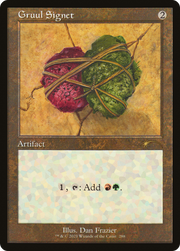 Gruul Signet (SLD-288) - Secret Lair Drop Etched Foil