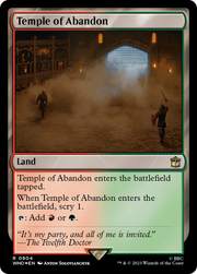 Temple of Abandon (WHO-904) - Doctor Who Foil