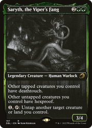 Saryth, the Viper's Fang (DBL-197) - Innistrad: Double Feature Foil