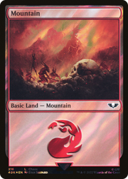 Mountain (40K-316) - Warhammer 40,000 Commander Foil