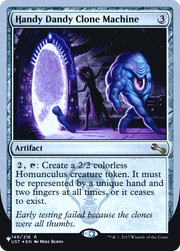 Handy Dandy Clone Machine (LIST-057) - The List (Unfinity Foil Edition) Foil