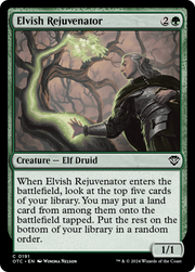 Elvish Rejuvenator (OTC-191) - Outlaws of Thunder Junction Commander