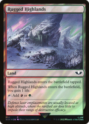 Rugged Highlands (40K-292) - Warhammer 40,000 Commander Foil