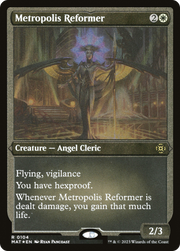 Metropolis Reformer (MAT-104) - March of the Machine: The Aftermath Etched Foil