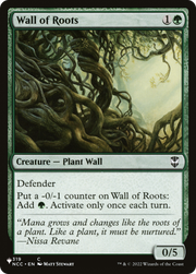 Wall of Roots (LIST-NCC-319) - The List