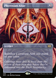 Phyrexian Altar (2X2-396) - Double Masters 2022 (Borderless) Foil