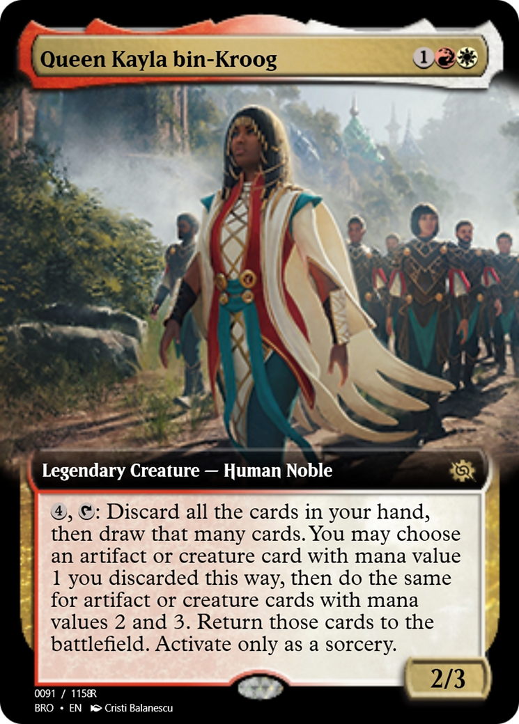 Queen Kayla bin-Kroog (PRM-105790) - Magic Online Promos