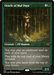 Oracle of Mul Daya (2X2-464) - Double Masters 2022 Etched Foil