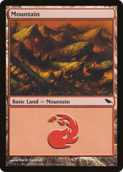 Mountain (SHM-294) - Shadowmoor Foil