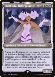 Solaflora, Intergalactic Icon (UNF-246) - Unfinity: (Showcase)