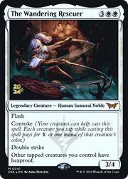 The Wandering Rescuer (PRE-041) - Duskmourn: House of Horror Promos Foil