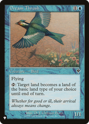 Dream Thrush (LIST-INV-53) - The List