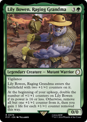 Lily Bowen, Raging Grandma (PIP-079) - Fallout