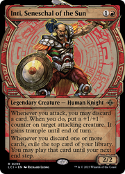 Inti, Seneschal of the Sun (LCI-295) - The Lost Caverns of Ixalan: (Showcase) Foil