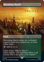 Blooming Marsh (SLD-1374) - Secret Lair Drop (Borderless)