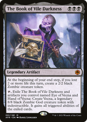 The Book of Vile Darkness (AFR-091) - Adventures in the Forgotten Realms Foil