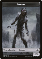 Zombie (TGN3-007) - Game Night: Free-for-All Tokens Foil