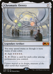 Chromatic Orrery (PPM21-228P) - Core Set 2021 Promos Foil
