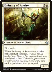 Emissary of Sunrise (XLN-010) - Ixalan Foil