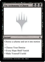 The Archenemy's Charm (UNK-RB13) - Unknown Event