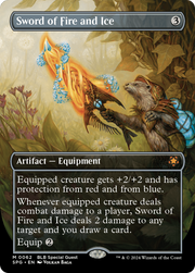 Sword of Fire and Ice (SPG-062) - Special Guests (Borderless) Foil