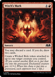 Witch's Mark (WOE-158) - Wilds of Eldraine Foil
