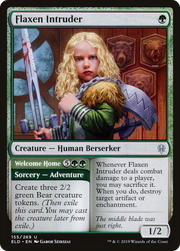 Flaxen Intruder // Welcome Home (ELD-155) - Throne of Eldraine