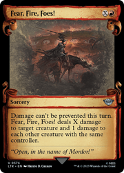 Fear, Fire, Foes! (LTR-576) - The Lord of the Rings: Tales of Middle-earth: (Showcase)
